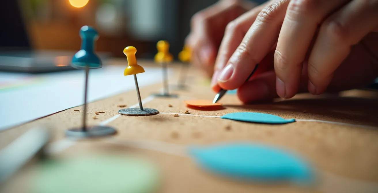 Calendrier de planification de rédaction de thèse avec échéances financières marquées