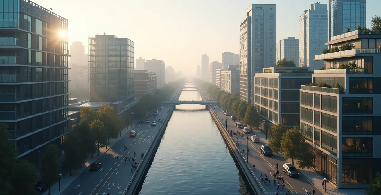 Représentation visuelle de l'écosystème d'innovation québécois interconnecté