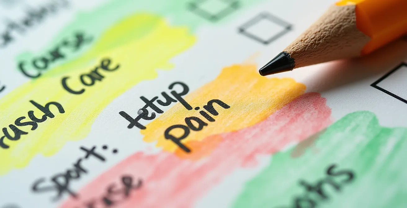 Analyse détaillée d'un rapport de cheminement avec zones problématiques mises en évidence